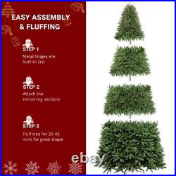 10ft Automatic Tree Structure PVC Material 1200 Lights Christmas Tree Green