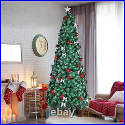 10ft Fiber Optic Artificial Christmas Tree, Pre-Lit Xmas Tree with LED Top Star 10ft Fiber Optic Artificial Christmas Tree, Pre-Lit Xmas Tree with LED Top Star