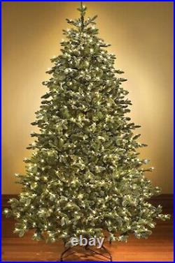 12' Sequoia Christmas Tree Pre-Lit with Warm White LED Lights