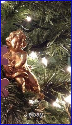 12 ft. Christmas Tree white lights, decorated, stand & storage bags included