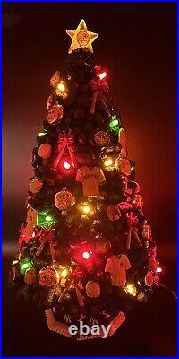2002 NY Yankees 17.5 Resin Lighted Christmas Tree Danbury Mint Collection 2002 NY Yankees 17.5 Resin Lighted Christmas Tree Danbury Mint Collection