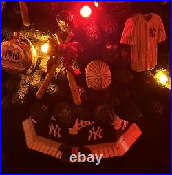 2002 NY Yankees 17.5 Resin Lighted Christmas Tree Danbury Mint Collection 2002 NY Yankees 17.5 Resin Lighted Christmas Tree Danbury Mint Collection