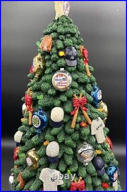 2002 NY Yankees 17.5 Resin Lighted Christmas Tree Danbury Mint Collection 2002 NY Yankees 17.5 Resin Lighted Christmas Tree Danbury Mint Collection
