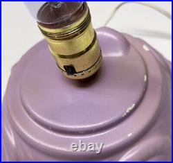 24 Purple Lighted Ceramic Christmas Tree Atlantic mold RARE! Vintage Unique 24 Purple Lighted Ceramic Christmas Tree Atlantic mold RARE! Vintage Unique