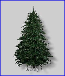 $2600 BARCANA Alaskan Deluxe Glow Warm LED Light One Plug Christmas Tree 10ft