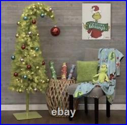 (2 Left) Hobby Lobby Grinch Christmas Tree LED Bright Green Whimsical In Hand
