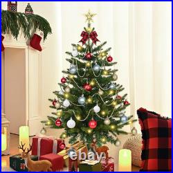 3FT Small Christmas Tree with Lights, Artificial Table Top Christmas Tree with 5 3FT Small Christmas Tree with Lights, Artificial Table Top Christmas Tree with 5