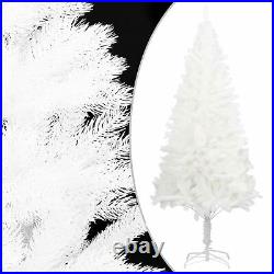 3.9ft Artificial PE Christmas Tree Waterproof with LEDs&Ball Holiday Decora V2E1