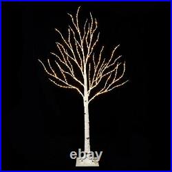 48 BIRCH LIGHTED TREE 4FT LED Warm White FAIRY LIGHTS Christmas RAZ 4000923 NEW