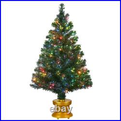 48'' Lighted Artificial Pine Christmas Tree