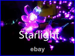 4.2ft Pink LED Cherry Blossom Tree Light Outdoor Christmas Holiday Light 360 LED