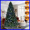 4_5_6_7FT_Pre_Lit_Fiber_Optic_Artificial_Christmas_Tree_Xmas_LED_Lights_Decor_01_icil