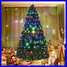 4_5_6_7ft_Pre_Lit_Fiber_Optic_Christmas_Tree_Led_Lights_Green_Decorations_Stand_01_ytb