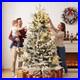 4_5_7_5ft_Flocked_Artificial_Christmas_Tree_with_LED_Light_Christmas_Decoration_01_oznn