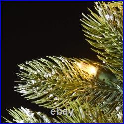 4.5 ft. Pre-Lit Trinity Spruce Tree with LED Lights, Plug-In