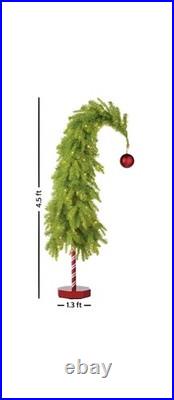 4.5ft Pre-Lit Whimsical Christmas Tree LED Lights Artificial Holiday Decor