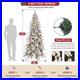 4_9Ft_Pre_Lit_Snow_Flocked_Fir_Christmas_Tree_Skinny_Pencil_Artificial_Xmas_Tree_01_lnv