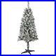 4_Pre_Lit_Flocked_Pine_Artificial_Christmas_Tree_Clear_Lights_01_xoc