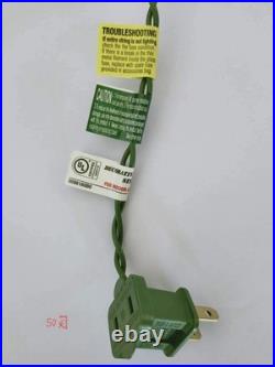 4ft Green Spruce Christmas Tree Prelit Multicolor Lights, Metal Stand Included