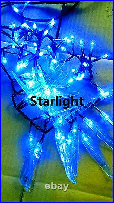 4ft LED Willow Weeping Tree Christmas Light Home Wedding Decor 480pcs LEDs Blue