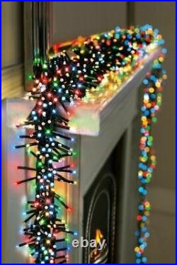 500/750/1000/1500 LED Xmas Tree Fairy String Lights Christmas Wedding Multi BNIB