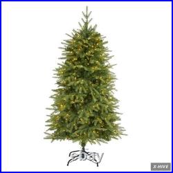 5Ft. Vancouver Fir Natural Look Artificial Christmas Tree with 350 Clear LED Lig