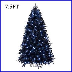 5/6/7/7.5/8/9Ft Pre-lit Artificial Christmas Tree with LED Light Decoration A4R3