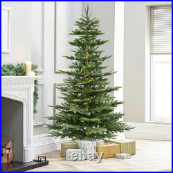 5/6/7ft Pre-lit Artificial Christmas Tree Fake Aspen Fir Xmas tree Easy Assembly
