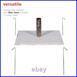5.92-Ft Pre-Lit Brown Artificial Christmas Tree with White LED Lights 5.92-Ft Pre-Lit Brown Artificial Christmas Tree with White LED Lights