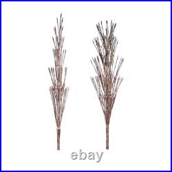 5.92-Ft Pre-Lit Brown Artificial Christmas Tree with White LED Lights 5.92-Ft Pre-Lit Brown Artificial Christmas Tree with White LED Lights
