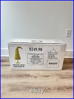 5 FOOT LED Bright Green THE GRINCH Whimsical Tree BRAND NEW IN BOX IN STOCK 2024