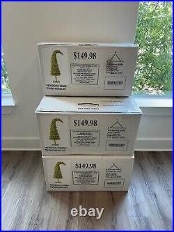 5 FOOT LED Bright Green THE GRINCH Whimsical Tree BRAND NEW IN BOX IN STOCK 2024