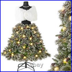 5 FT Artificial Mannequin Tree with 465 Branch Tips 50 Warm White LED Lights 5 FT Artificial Mannequin Tree with 465 Branch Tips 50 Warm White LED Lights