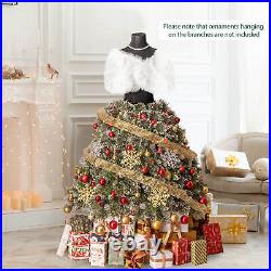 5 FT Artificial Mannequin Tree with 465 Branch Tips 50 Warm White LED Lights 5 FT Artificial Mannequin Tree with 465 Branch Tips 50 Warm White LED Lights