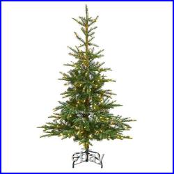 5' Layered Washington Spruce Christmas Tree with 200 Lights Green 60
