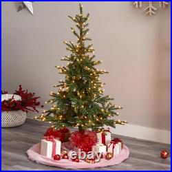 5' Layered Washington Spruce Christmas Tree with 200 Lights Green 60