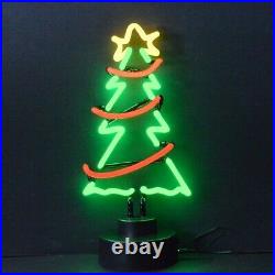 5 Neon sculpture sign Christams Xmas Tree Snowman Jesus Fish Candle lamp lights