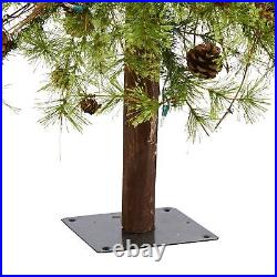 5' Wyoming Alpine Christmas Tree with 100 Clear LED Lights