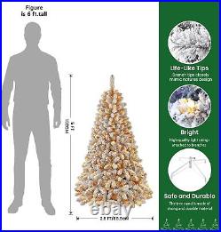5ft Christmas Tree Prelit Artificial with Remote RGB Lights&Branch Tips for Xmas 5ft Christmas Tree Prelit Artificial with Remote RGB Lights&Branch Tips for Xmas