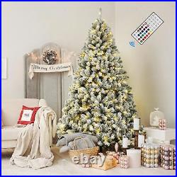 5ft Christmas Tree Prelit Artificial with Remote RGB Lights&Branch Tips for Xmas 5ft Christmas Tree Prelit Artificial with Remote RGB Lights&Branch Tips for Xmas