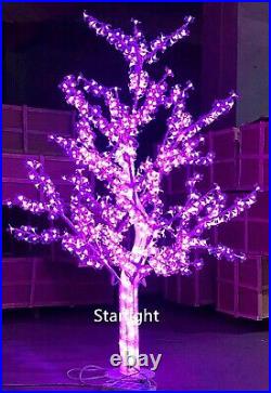 5ft LED Crystal Cherry Blossom Tree Christmas Wedding Holiday Light 552pcs LEDs
