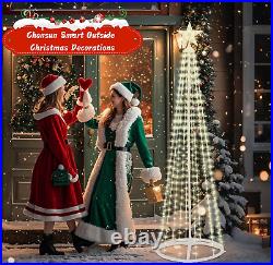 6FT 185Led Smart Lighted Prelit Spiral Christmas Tree, Music Sync, Remote & APP 6FT 185Led Smart Lighted Prelit Spiral Christmas Tree, Music Sync, Remote & APP