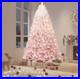 6FT_Artificial_PREMIUM_Christmas_Tree_Pre_Lit_Flocked_withLights_for_Home_Pink_01_hi