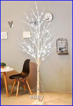6FT Lighted Birch Tree for Decorations Indoor/Outdoor Bedroom Party Wedding