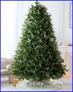 6FT Pre-Lit Artificial Fir Christmas Tree with Remote & Dual Color LED Lights