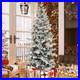 6FT_Pre_Lit_Flocked_Arctic_Fir_Pencil_Christmas_Tree_150_Light_Home_Office_Decor_01_mzfn