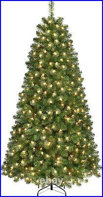 6FT Prelit Artificial Christmas Tree with 250 Lights & 785 Branch Tips for Xmas 6FT Prelit Artificial Christmas Tree with 250 Lights & 785 Branch Tips for Xmas