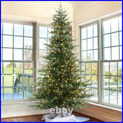 6.5/7.5 ft Pre-Lit Aspen Fir Artificial Christmas Tree with 500 Clear Lights 6.5/7.5 ft Pre-Lit Aspen Fir Artificial Christmas Tree with 500 Clear Lights