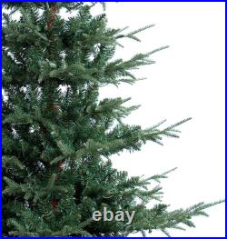 6.5/7.5 ft Pre-Lit Aspen Fir Artificial Christmas Tree with 500 Clear Lights 6.5/7.5 ft Pre-Lit Aspen Fir Artificial Christmas Tree with 500 Clear Lights
