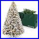 6_5_7_5ft_Pre_lit_Christmas_Tree_Artificial_Snow_Flocked_for_Holiday_Decoration_01_oiyr